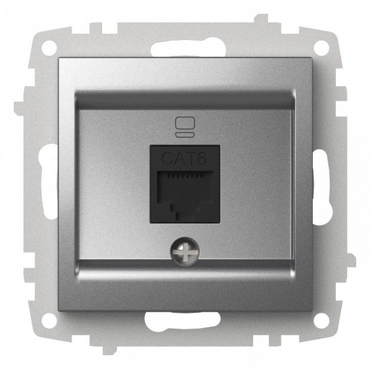 Розетка Ethernet RJ-45 без рамки Elbi Eleсtriс Zena Vega 609-011000-247