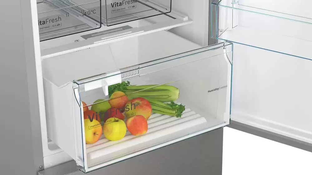 Холодильник с нижней морозильной камерой BOSCH KGN39UI27R