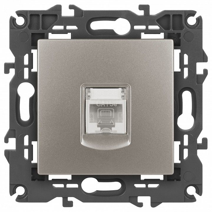 Розетка Ethernet RJ-45 без рамки Эра Эра Elegance 14-3107-16