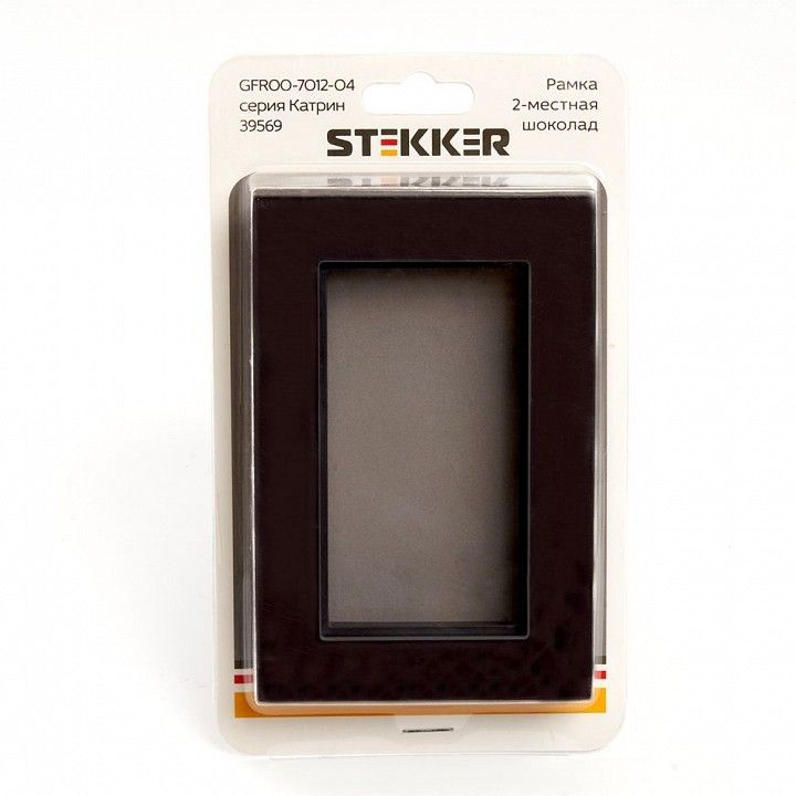 Рамка на 2 поста Stekker Катрин 39569