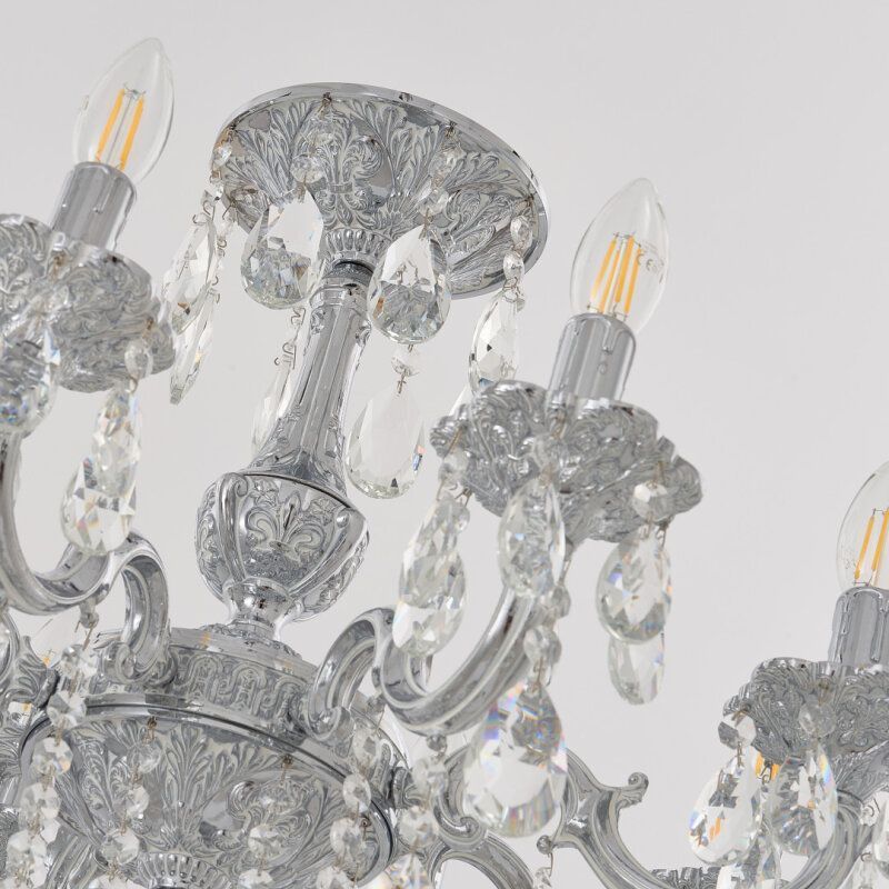 Торшер Bohemia Ivele Crystal AL7801 AL78101T/8/175 B NW