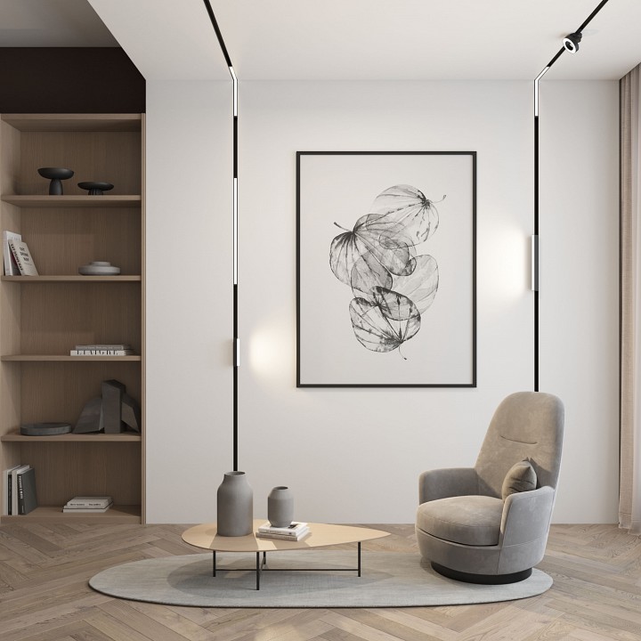 Накладной светильник Denkirs Smart DK8003-BK
