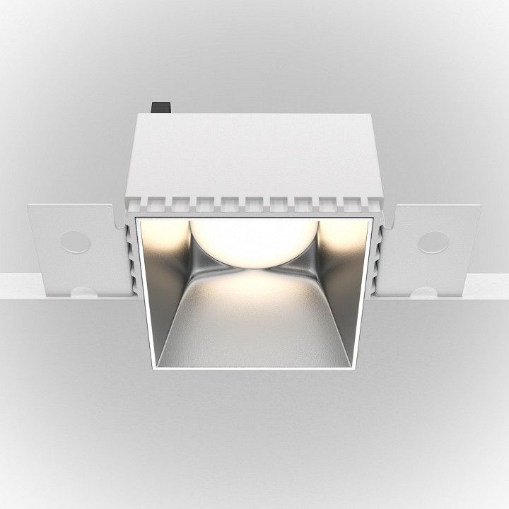 Встраиваемый светильник Maytoni Technical Пай DL051-01-GU10-SQ-WS