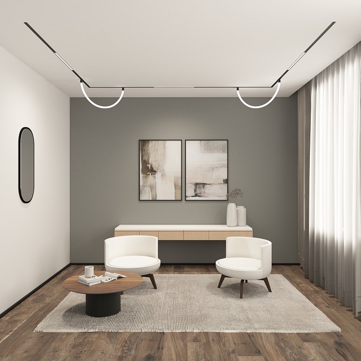 Накладной светильник Denkirs Smart DK8005-BK