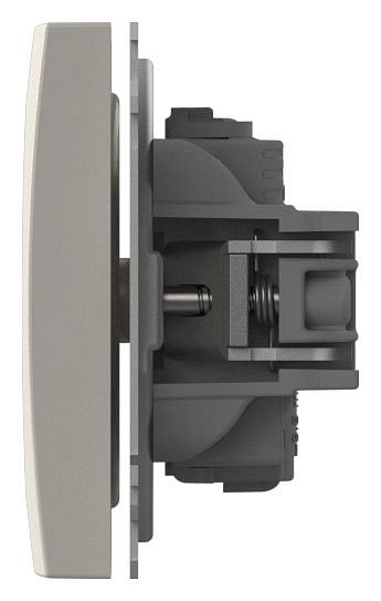Розетка без заземления, без рамки Elbi Eleсtriс Zena Vega 609-010200-215