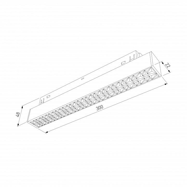 Встраиваемый светильник Elektrostandard Slim Magnetic 85530/01