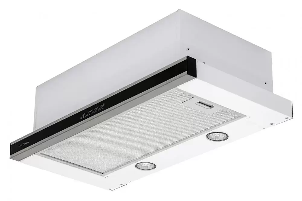 Встраиваемая вытяжка KRONA KAMILLA sensor 600 inox (2 мотора)