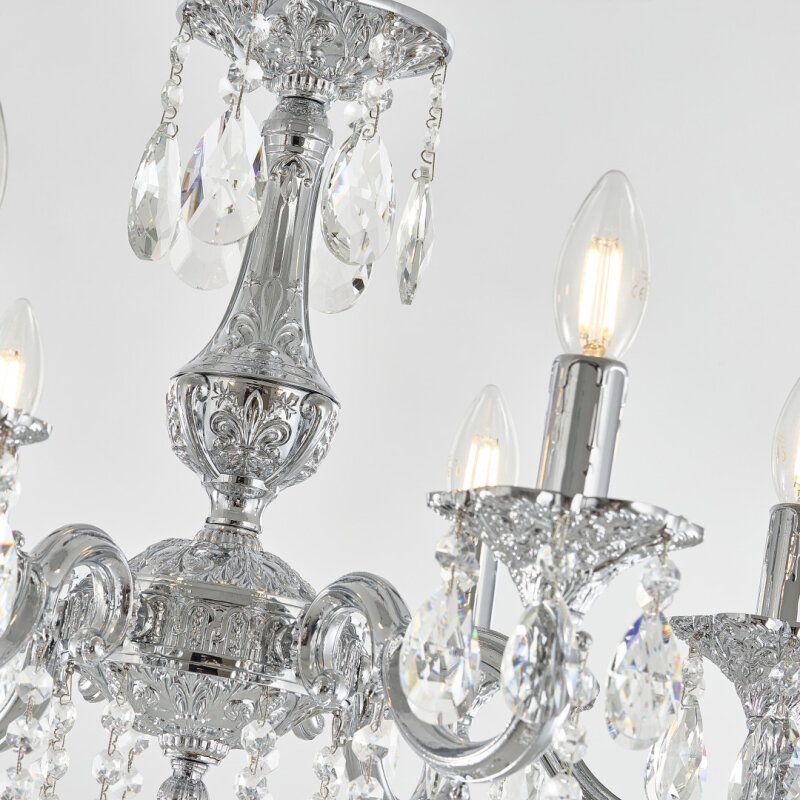 Подвесная люстра Bohemia Ivele Crystal AL7801 AL78101/6/175 A Ni