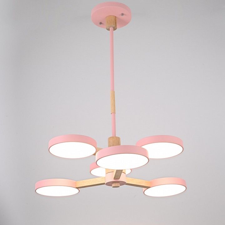 Люстра на штанге Imperiumloft TURNA Pink TURNA-DBL01