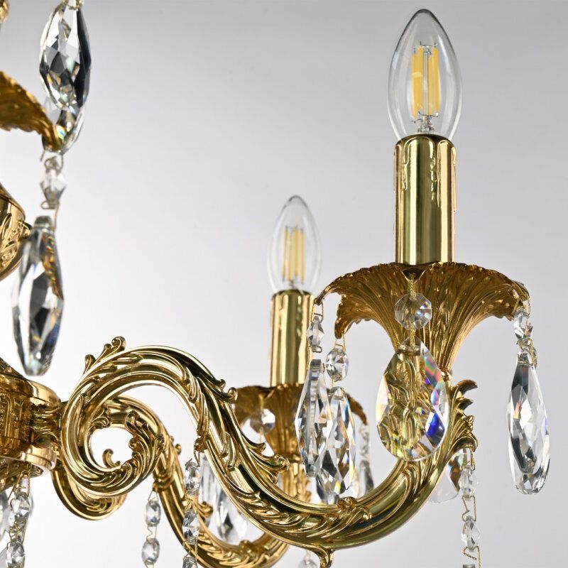 Подвесная люстра Bohemia Ivele Crystal AL7901 AL79101/6/175 B G