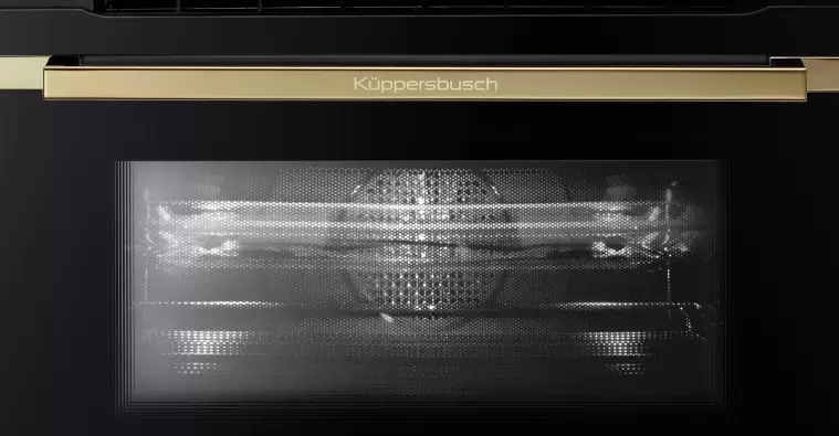 Компактный духовой шкаф с микроволнами Kuppersbusch CBM 6550.0 S4 Gold