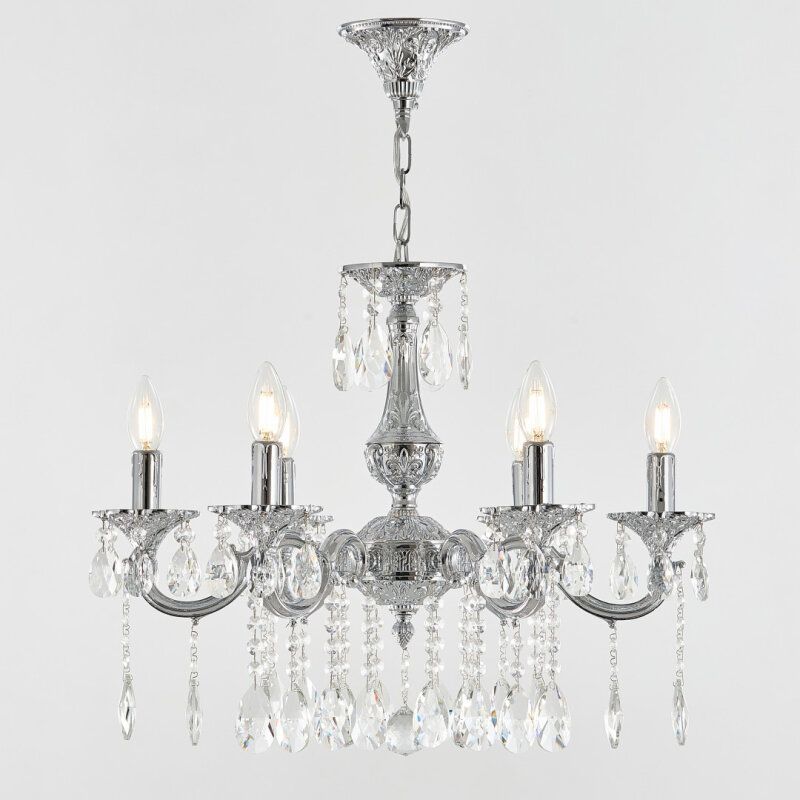 Подвесная люстра Bohemia Ivele Crystal AL7801 AL78101/6/175 A Ni
