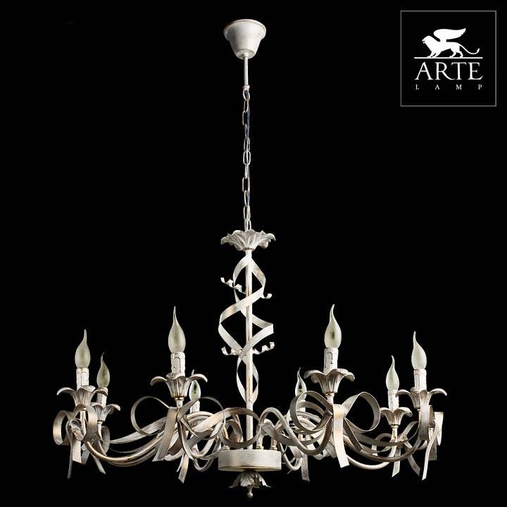 Подвесная люстра Arte Lamp Olivia A1018LM-8GA
