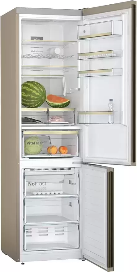 Холодильник с нижней морозильной камерой BOSCH KGN39AV31R