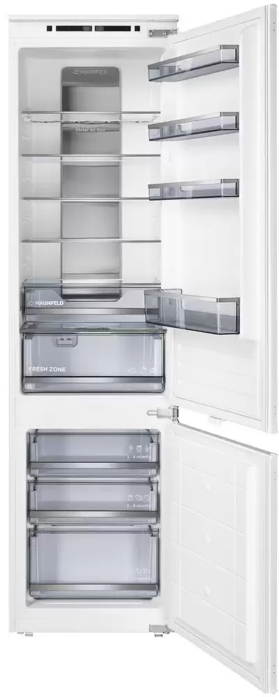 Встраиваемый холодильник Maunfeld MBF193NFWGR Inverter