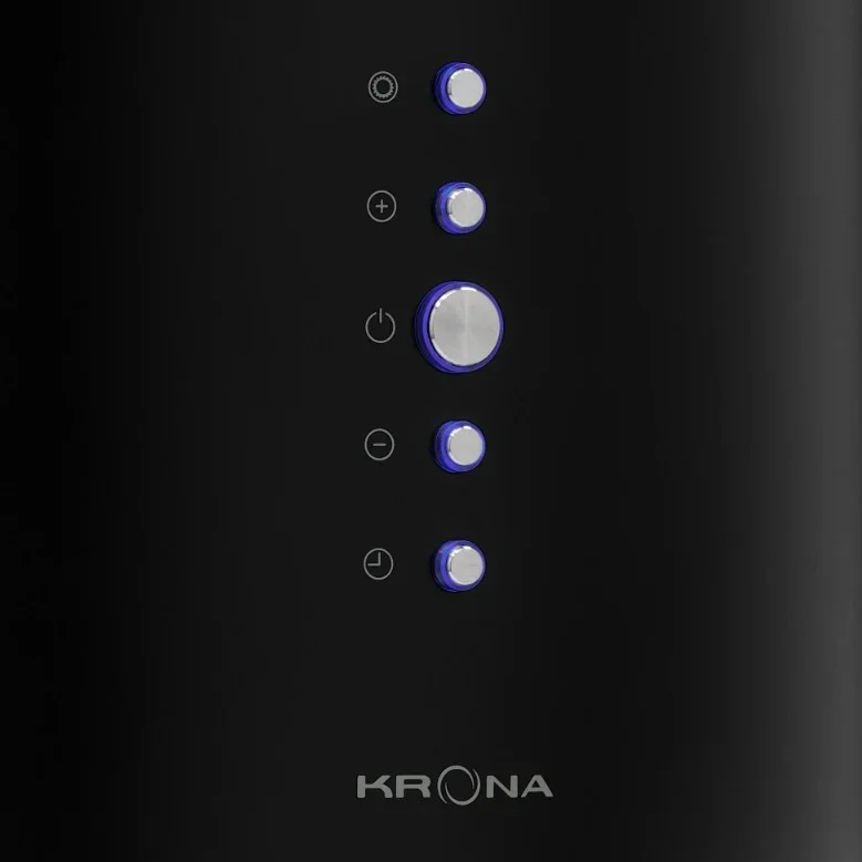 Вытяжка KRONA TINA ISOLA 350 BLACK 3P