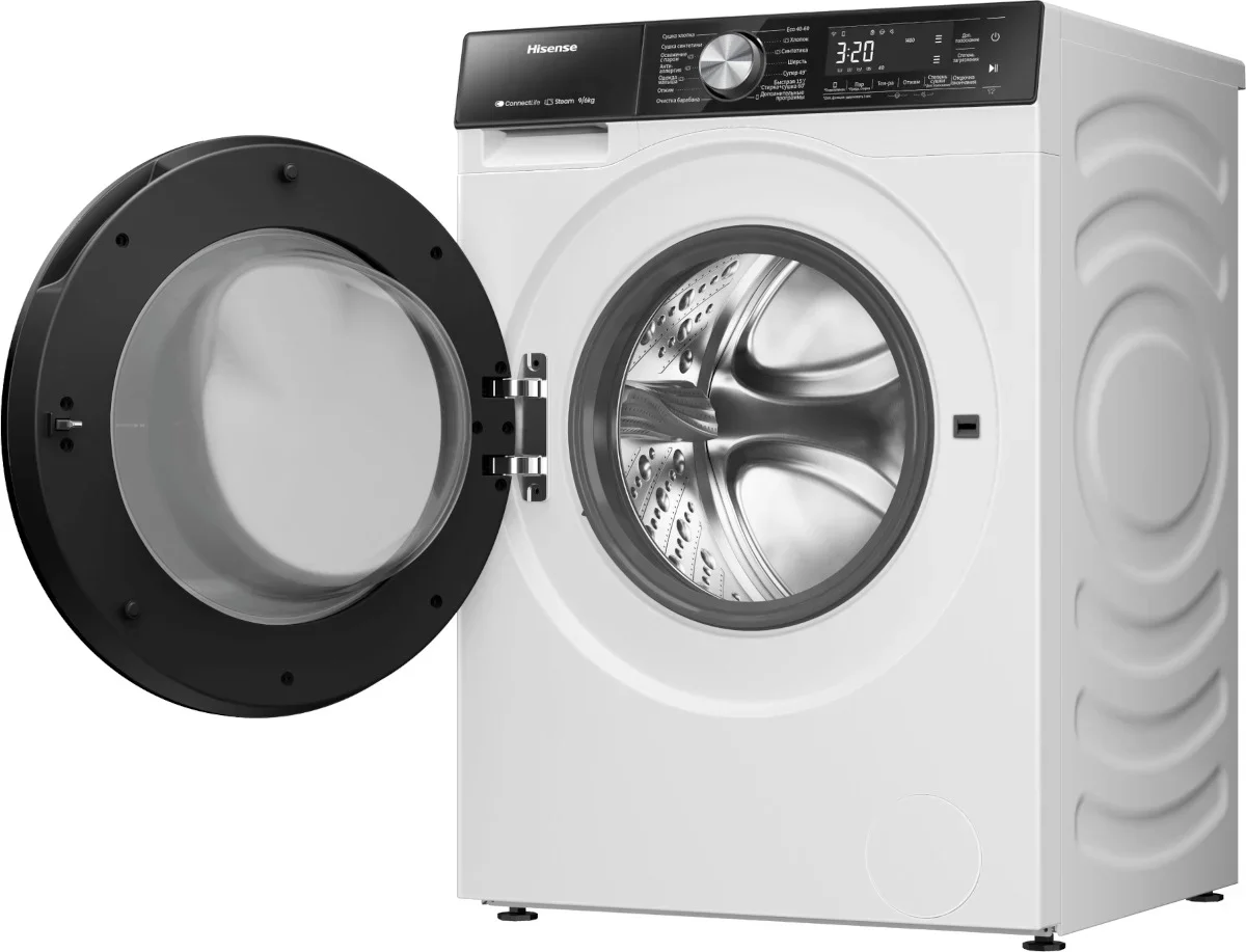 Стирально-сушильная машина Hisense WD5S9043BWS