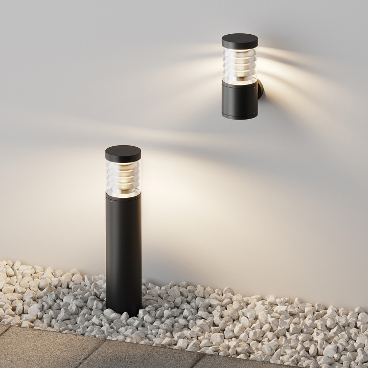 Наземный высокий светильник Maytoni Outdoor Spir O439FL-L12GF3K