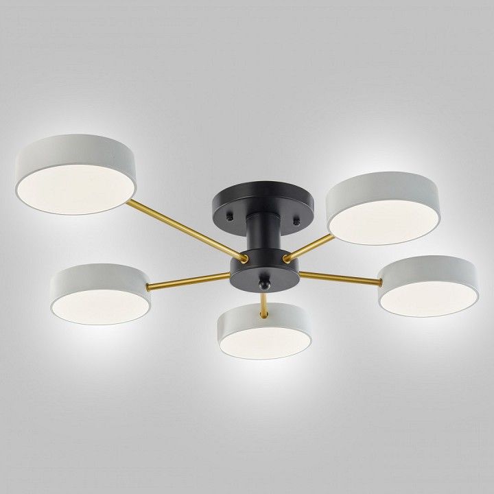 Потолочная люстра Arte Milano Ferrara 252006/5 Bk/Wh