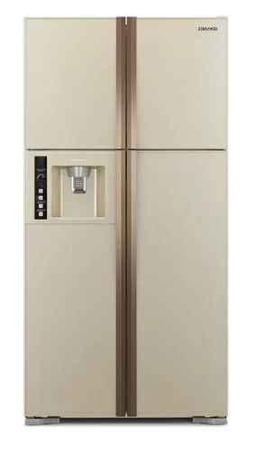 Холодильник Hitachi R-W722FPU1X GGL бежево-золотистое стекло