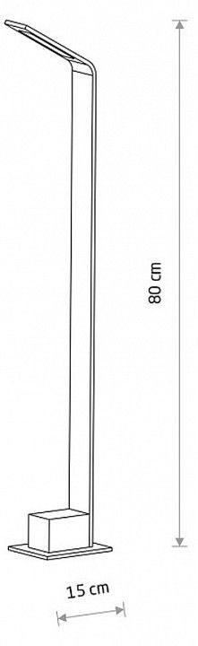 Наземный низкий светильник Nowodvorski Slim Led 11540