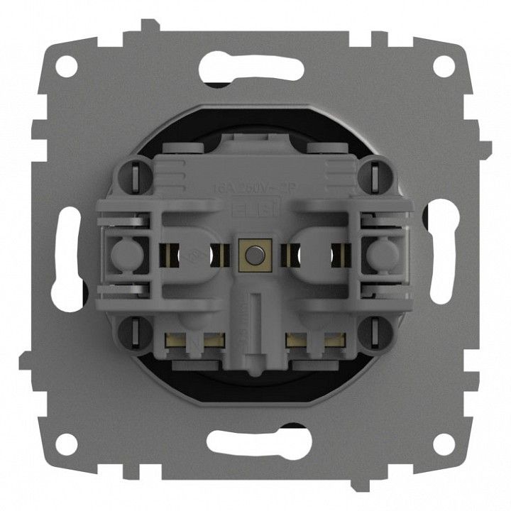 Розетка без заземления, без рамки Elbi Eleсtriс Zena Vega 609-014800-215