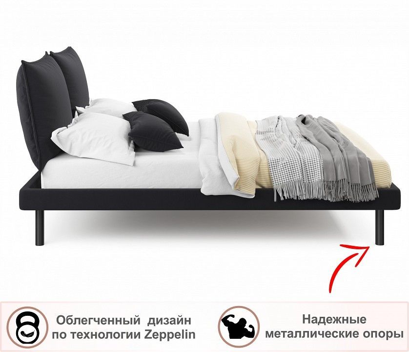 Кровать полутораспальная Fly 1400