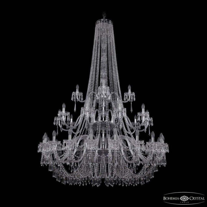 Подвесная люстра Bohemia Ivele Crystal 1403 1403/20+10+5/530/h-203/3d Ni