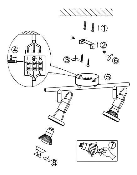 Спот Globo Rail 54382-2