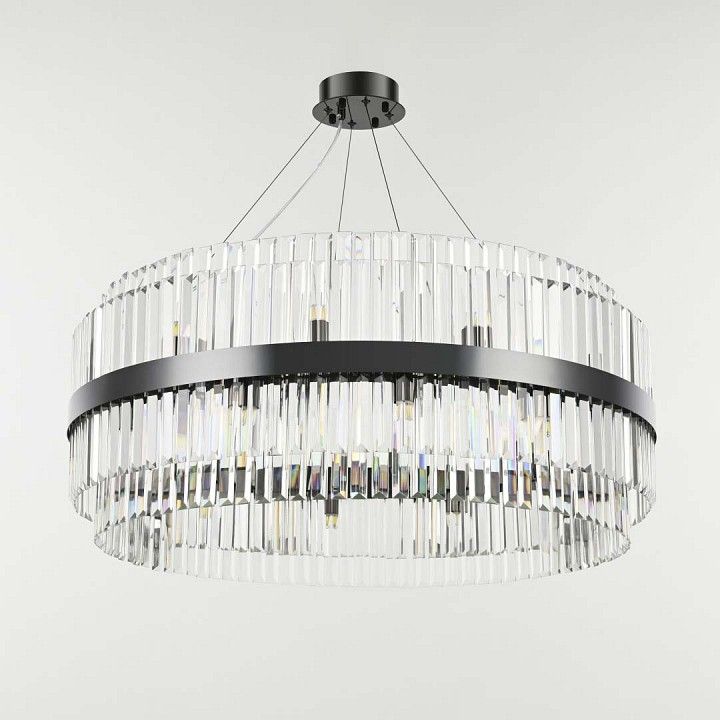 Подвесная люстра Arte Milano Белладжо 440110.840.24.G9.C1 BK