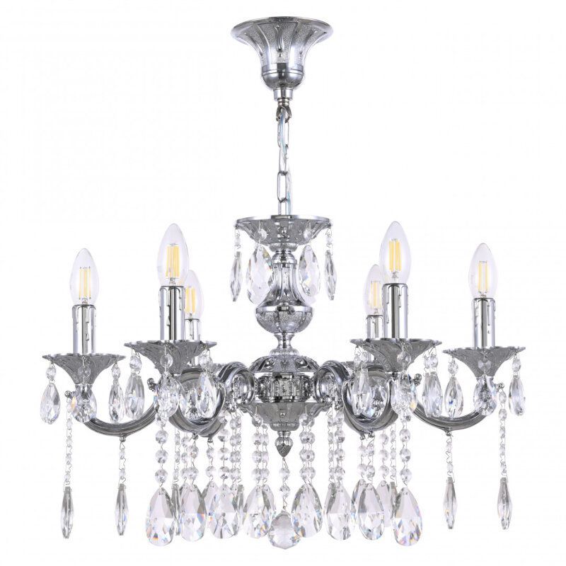 Подвесная люстра Bohemia Ivele Crystal AL77 AL77201/6/175 A Ni