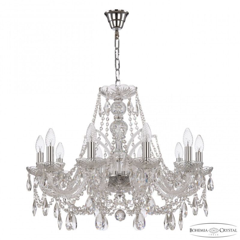 Подвесная люстра Bohemia Ivele Crystal 105 105/10/240 Ni