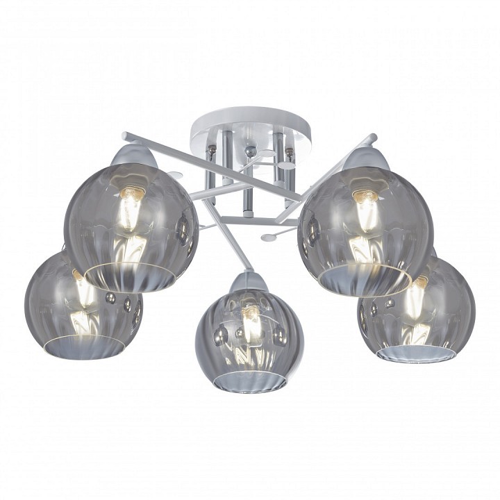 Потолочная люстра Arte Milano AMALFI-326508 326508/5 WH+CR