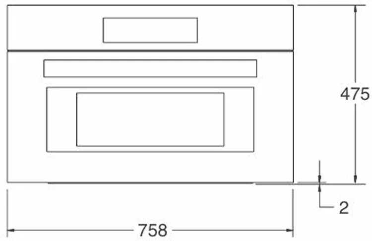 Встраиваемая микроволновая печь Bertazzoni F30PROMWLXT