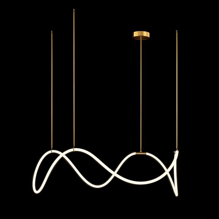 Подвесной светильник Loft it Thread 10388P/C Brass