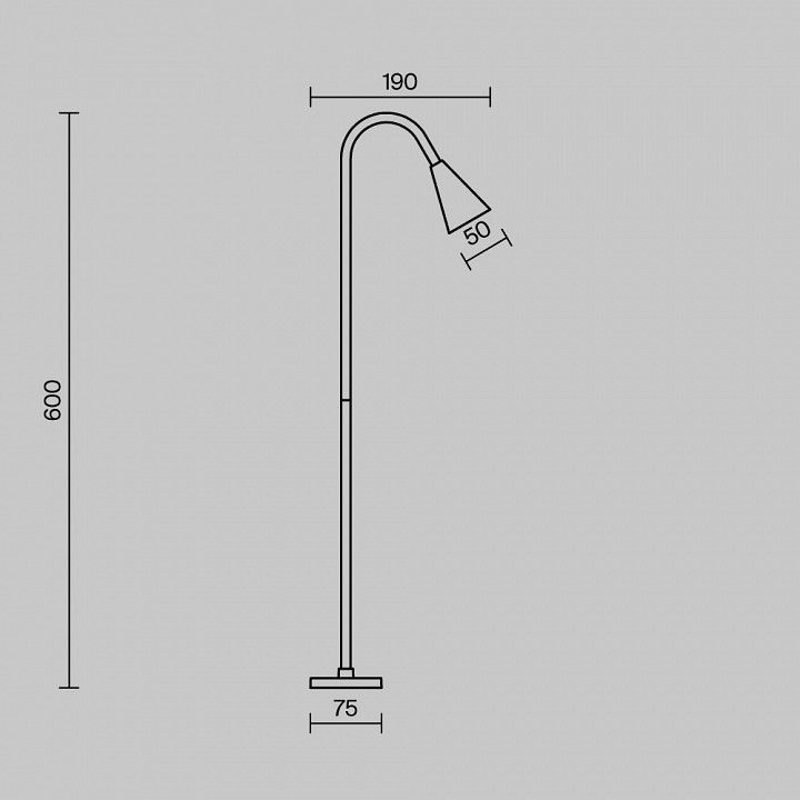 Наземный низкий светильник Maytoni Outdoor Барб O531FL-L3B3K