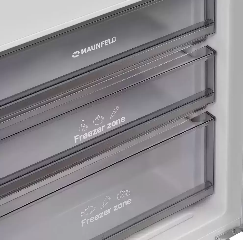 Встраиваемый холодильник Maunfeld MBF193NFW1GR