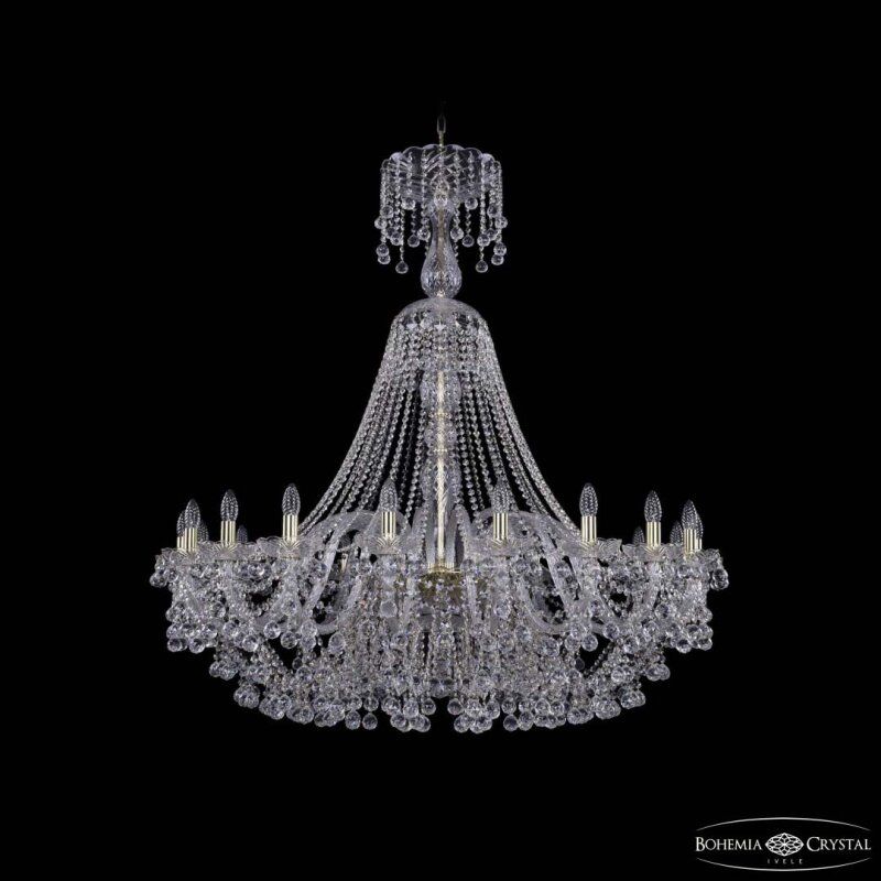 Подвесная люстра Bohemia Ivele Crystal 1409 1409/20/460/XL-136 G