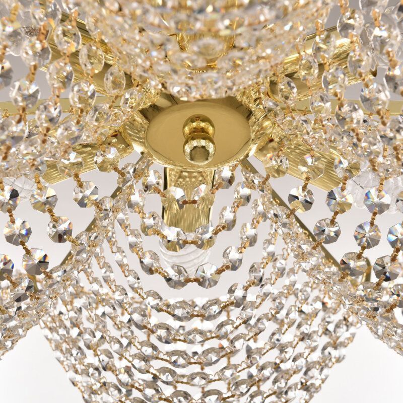 Подвесная люстра Bohemia Ivele Crystal 778 778/49 G