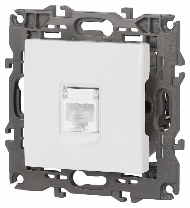 Розетка Ethernet RJ-45 без рамки Эра Эра Elegance 14-3107-01