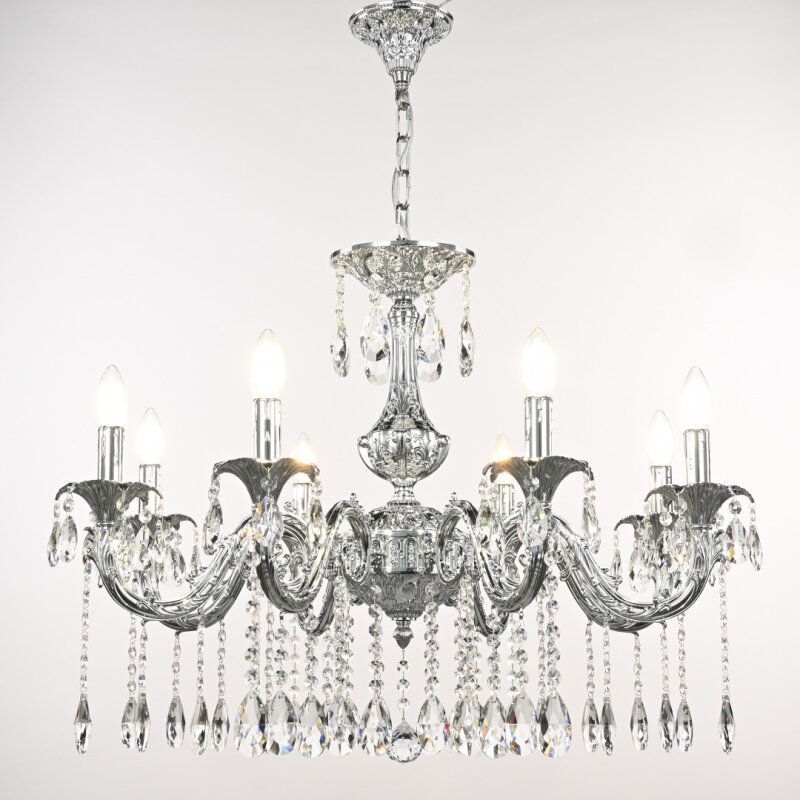 Подвесная люстра Bohemia Ivele Crystal AL7901 AL79101/8/250 A Ni