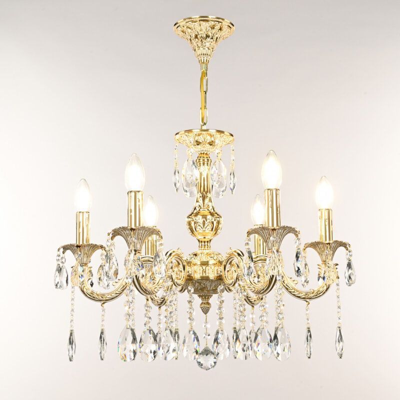 Подвесная люстра Bohemia Ivele Crystal AL7901 AL79101/6/175 A GW