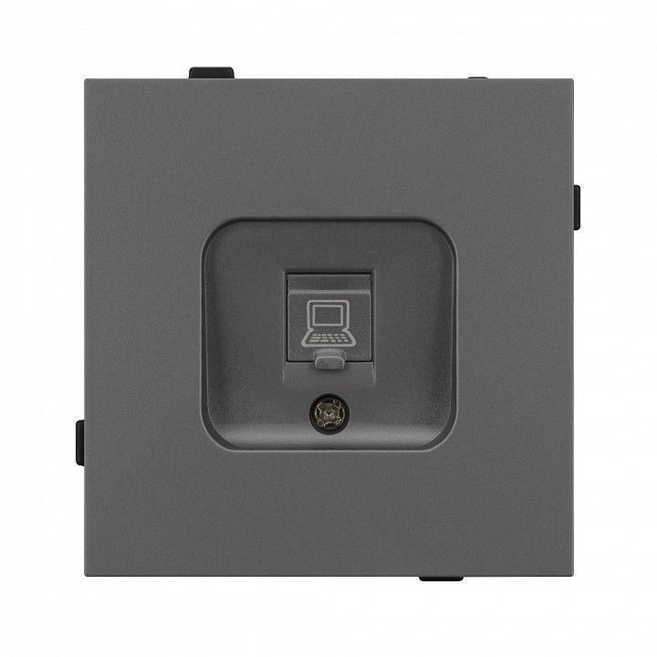 Розетка Ethernet RJ-45 и со шторками, без рамки Arlight SCT-TENDO 054593