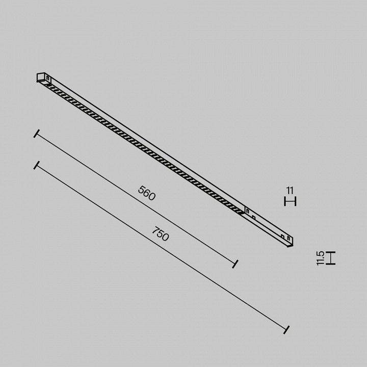 Накладной светильник Maytoni Technical Точки TR241-4-12WTW-DSZ-B