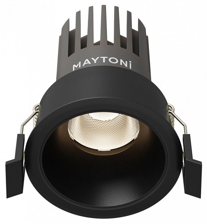 Встраиваемый светильник Maytoni Technical Омут DL123-10W-4K-B