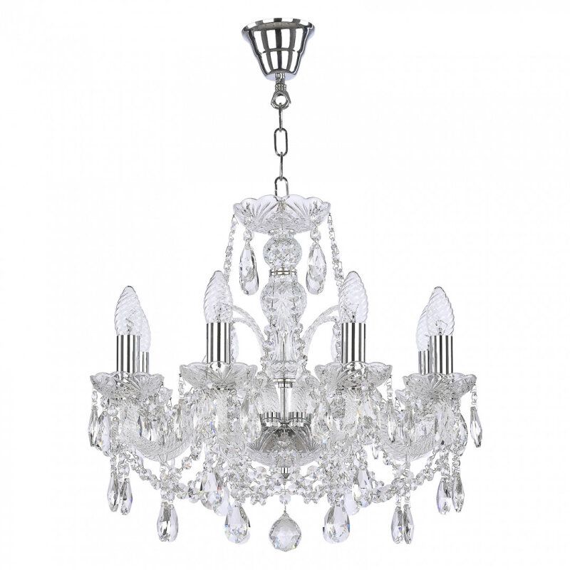Подвесная люстра Bohemia Ivele Crystal 105 105/8/165 Ni