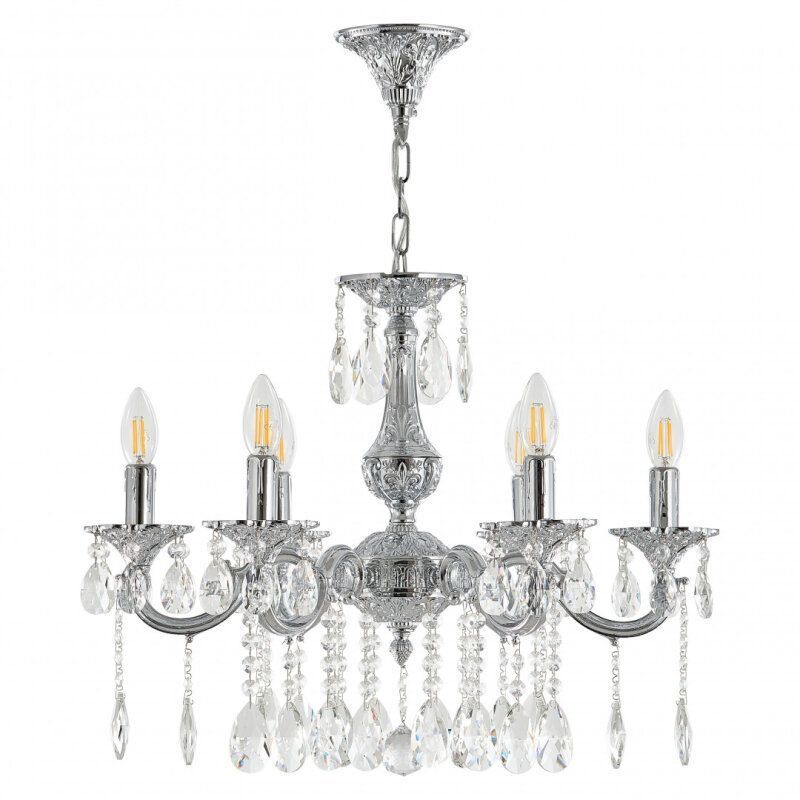 Подвесная люстра Bohemia Ivele Crystal AL7801 AL78101/6/175 A Ni