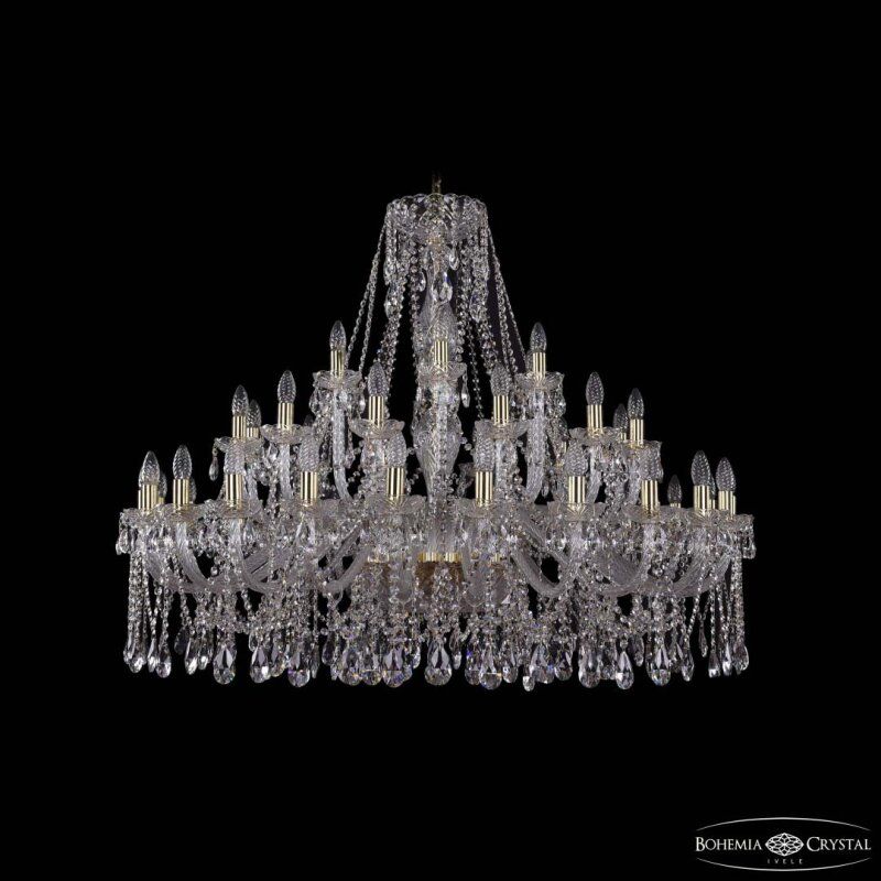 Подвесная люстра Bohemia Ivele Crystal 1413 1413/24+12+6/460 G