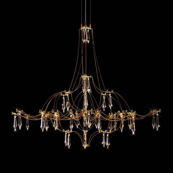 Подвесная люстра Loft it Mira 10588/800 Gold Asfour