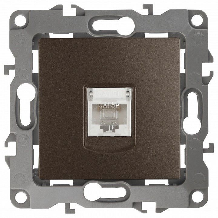 Розетка Ethernet RJ-45 без рамки Эра Эра 12 12-3107-13